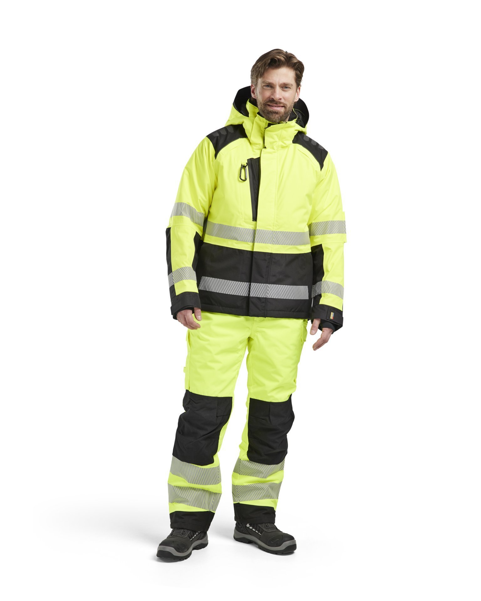 High Vis Winterjacke High Vis Gelb/Schwarz XXL Produktbild img3 L