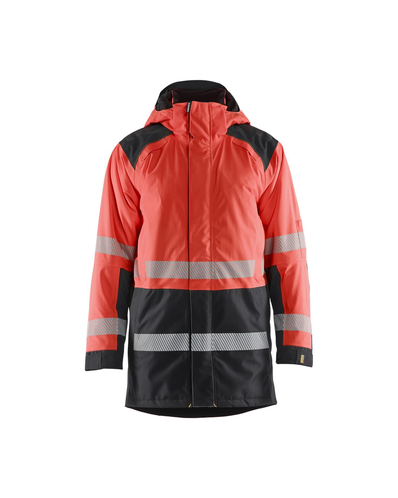 High Vis Winterparka High Vis Rot/Schwarz XS Produktbild img1 L