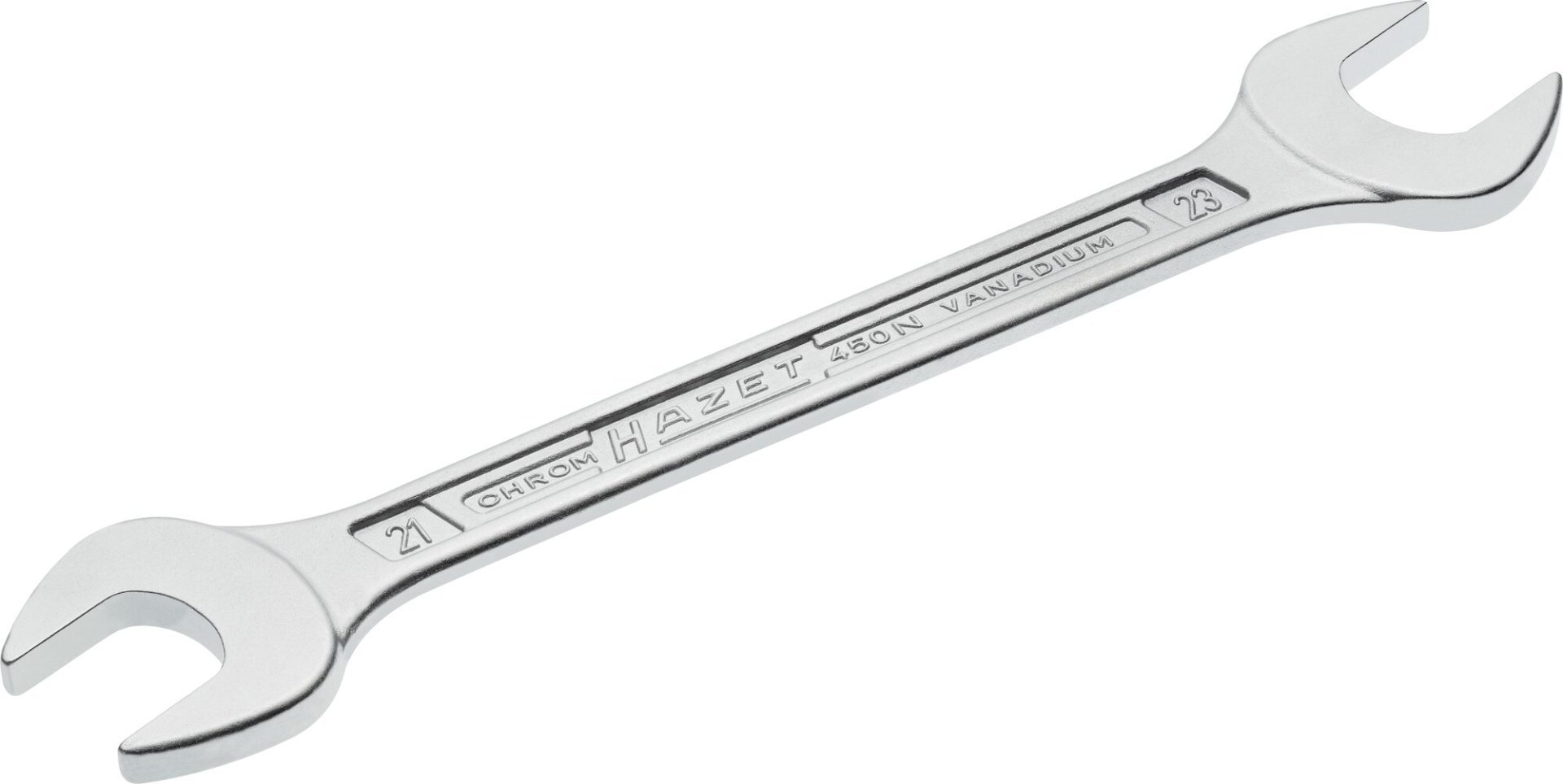 HAZET Doppel-Maulschlüssel 450N-21X23 ∙ Außen Sechskant Profil ∙ SW 21 x 23 mm Produktbild img1 L