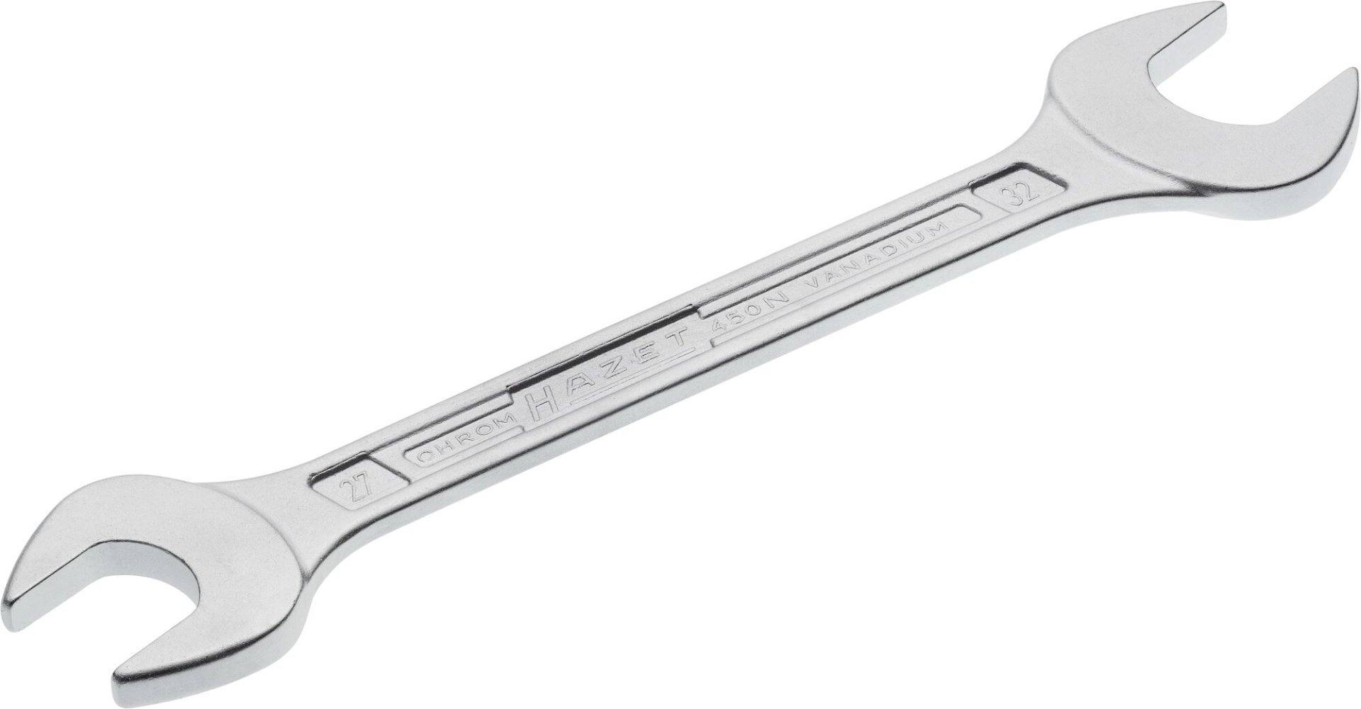 HAZET Doppel-Maulschlüssel 450N-27X32 ∙ Außen Sechskant Profil ∙ SW 27 x 32 mm Produktbild img1 L