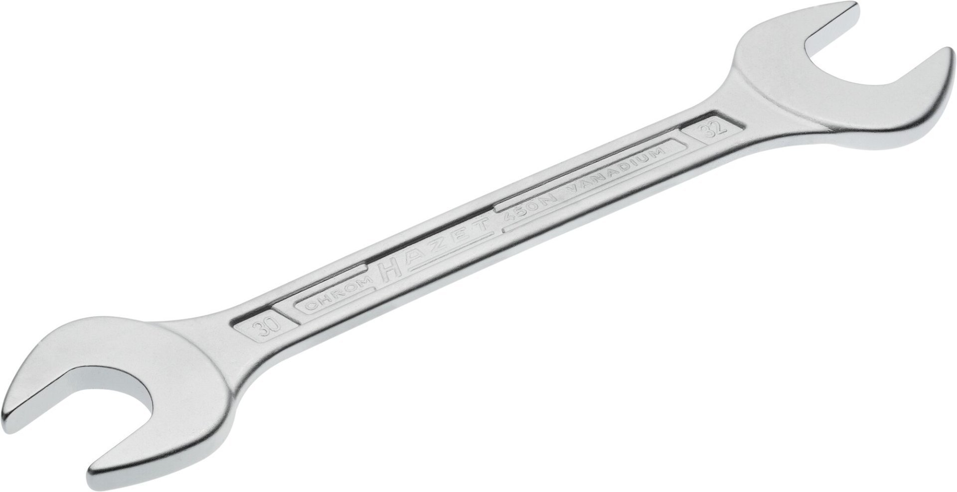 HAZET Doppel-Maulschlüssel 450N-30X32 ∙ Außen Sechskant Profil ∙ SW 30 x 32 mm Produktbild img1 L