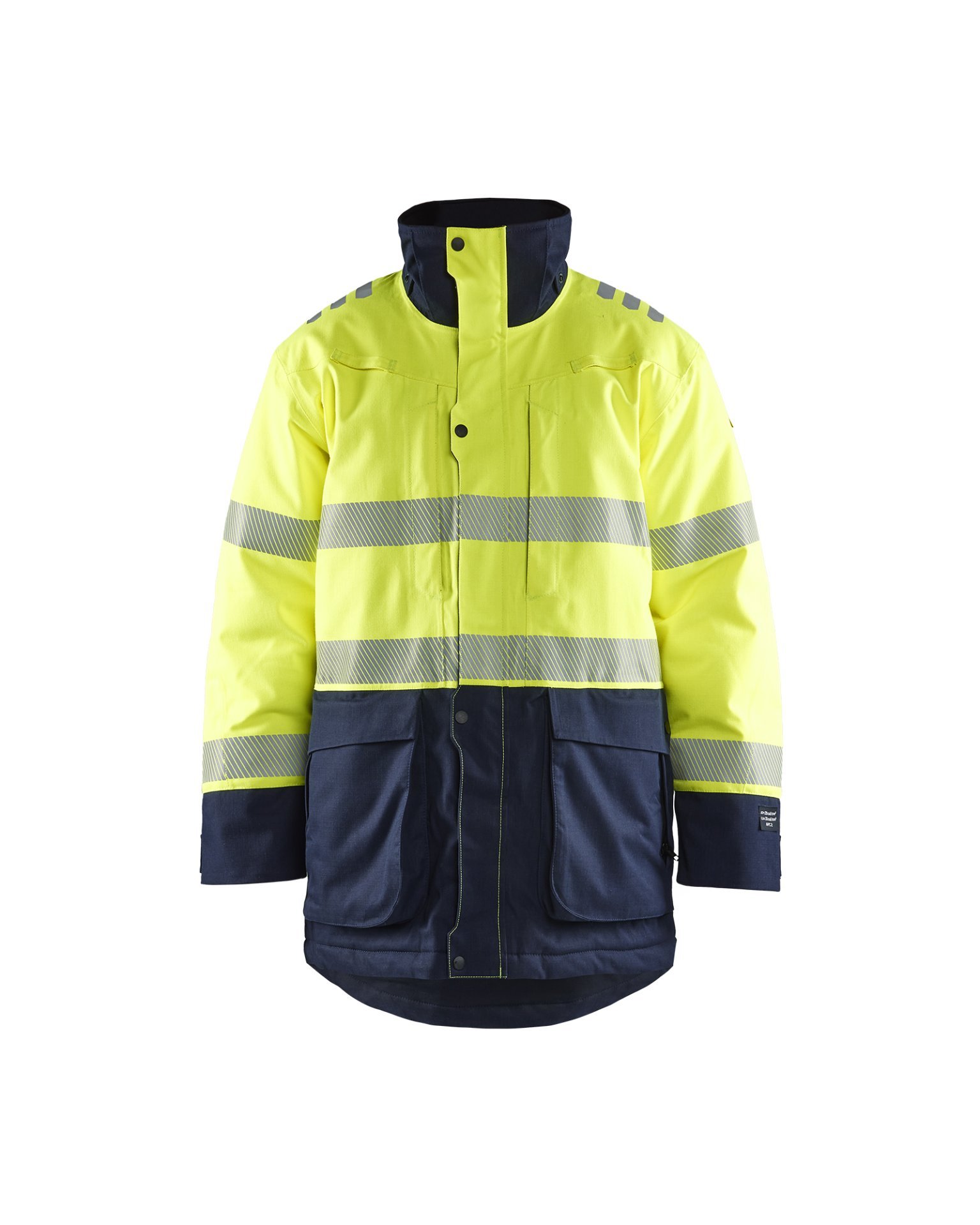 Multinorm Winter Parka High Vis Gelb/Marineblau XXXL Produktbild img1 L