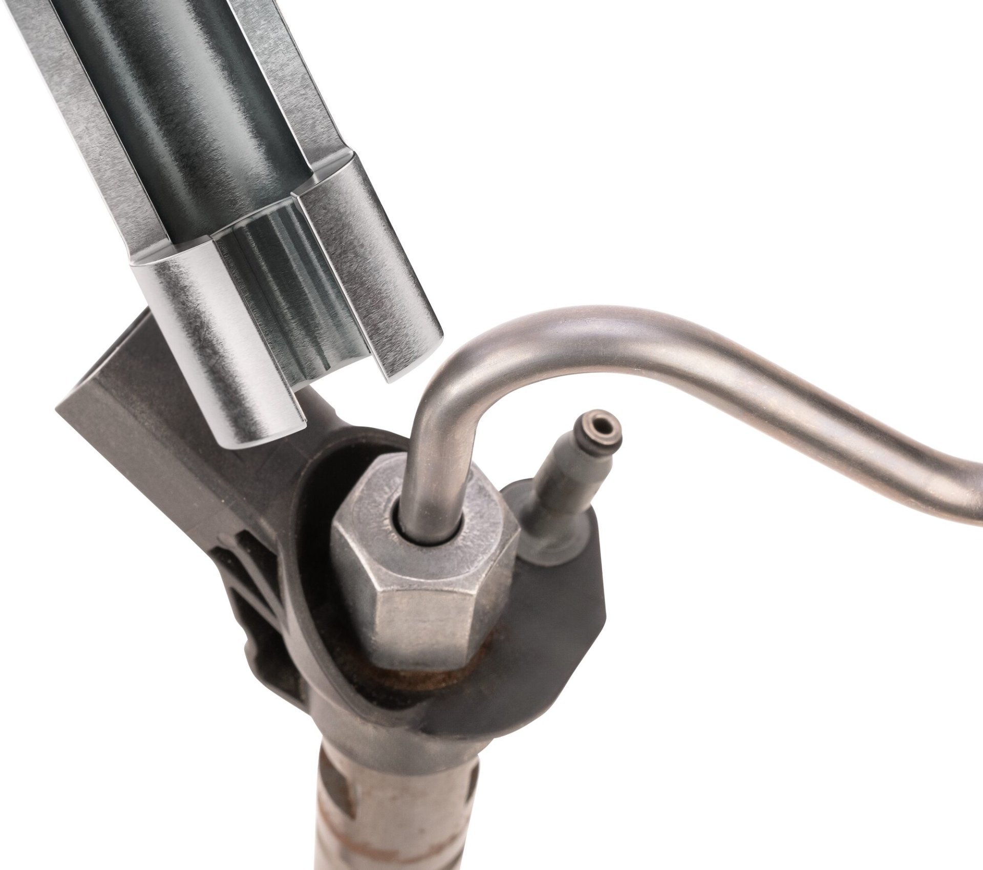HAZET Einspritzleitungsschlüssel Satz 4550-1718/2 ∙ 3/8 Zoll (10 mm) Vierkant hohl ∙ Außen Doppelsechskant-Tractionsprofil ∙ 2-teilig ∙ 17 ∙ 18 Produktbild img4 L