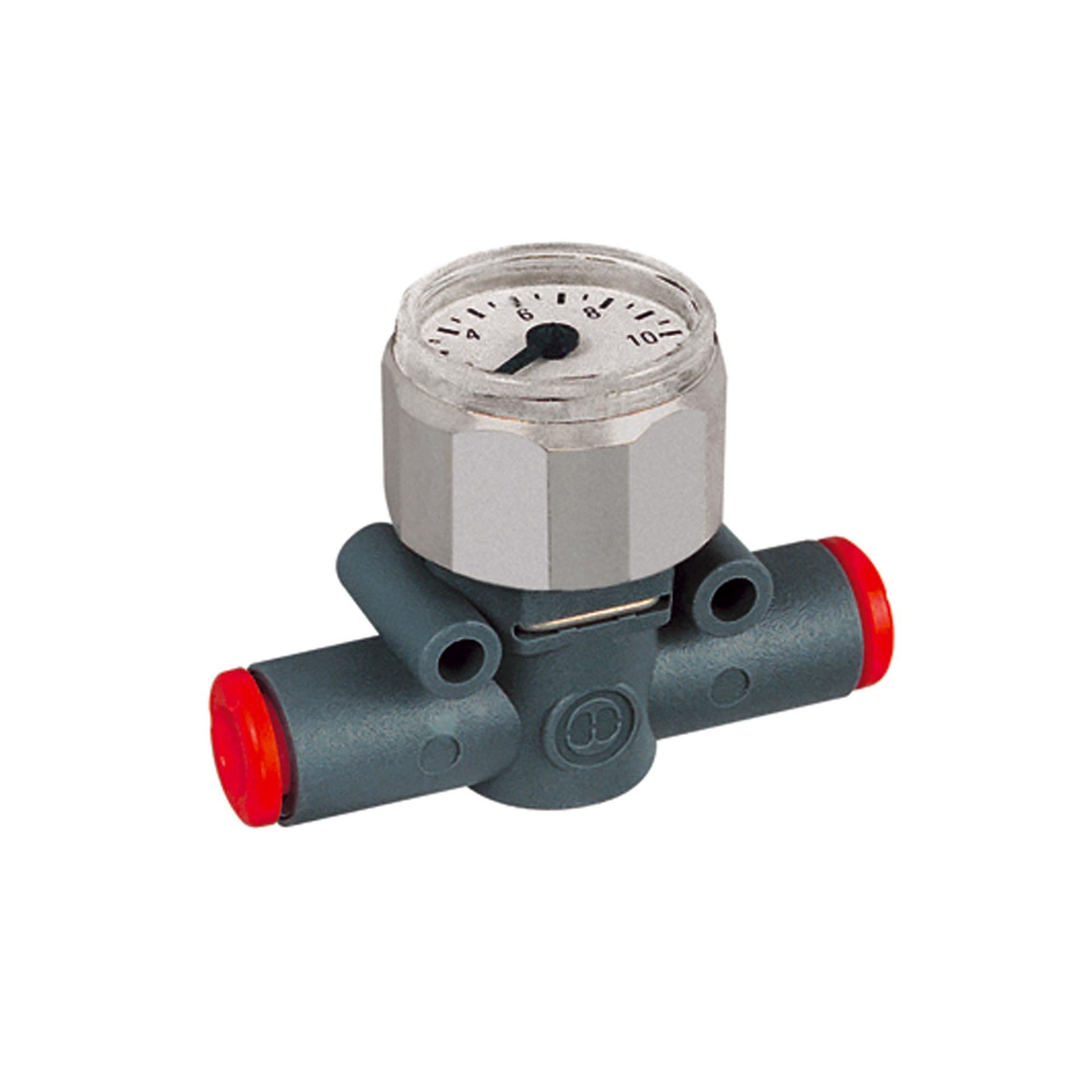 RIEGLER Manometer »lineonline«, Schlauch - Schlauch, für Schlauch-Ø 4 Produktbild img1 L