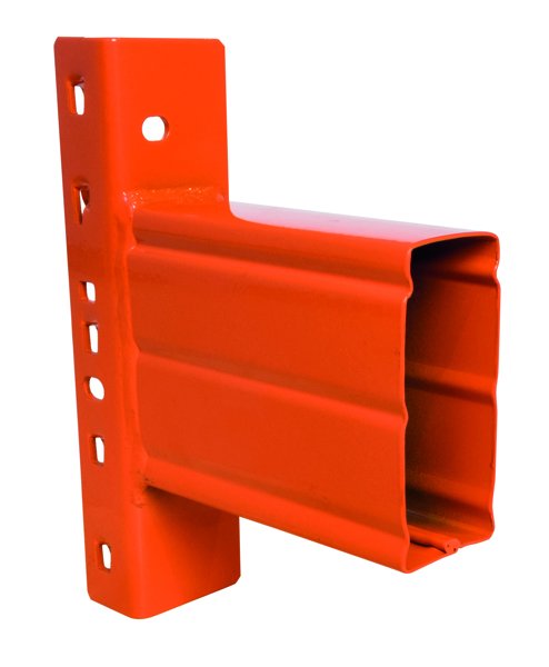 Schulte Palettenregal-Holmpaar 2.225 mm, LNS-DUO 100x50x1,5 mm, Belastbarkeit 1.818kg / Holmpaar, orange Produktbild img1 L