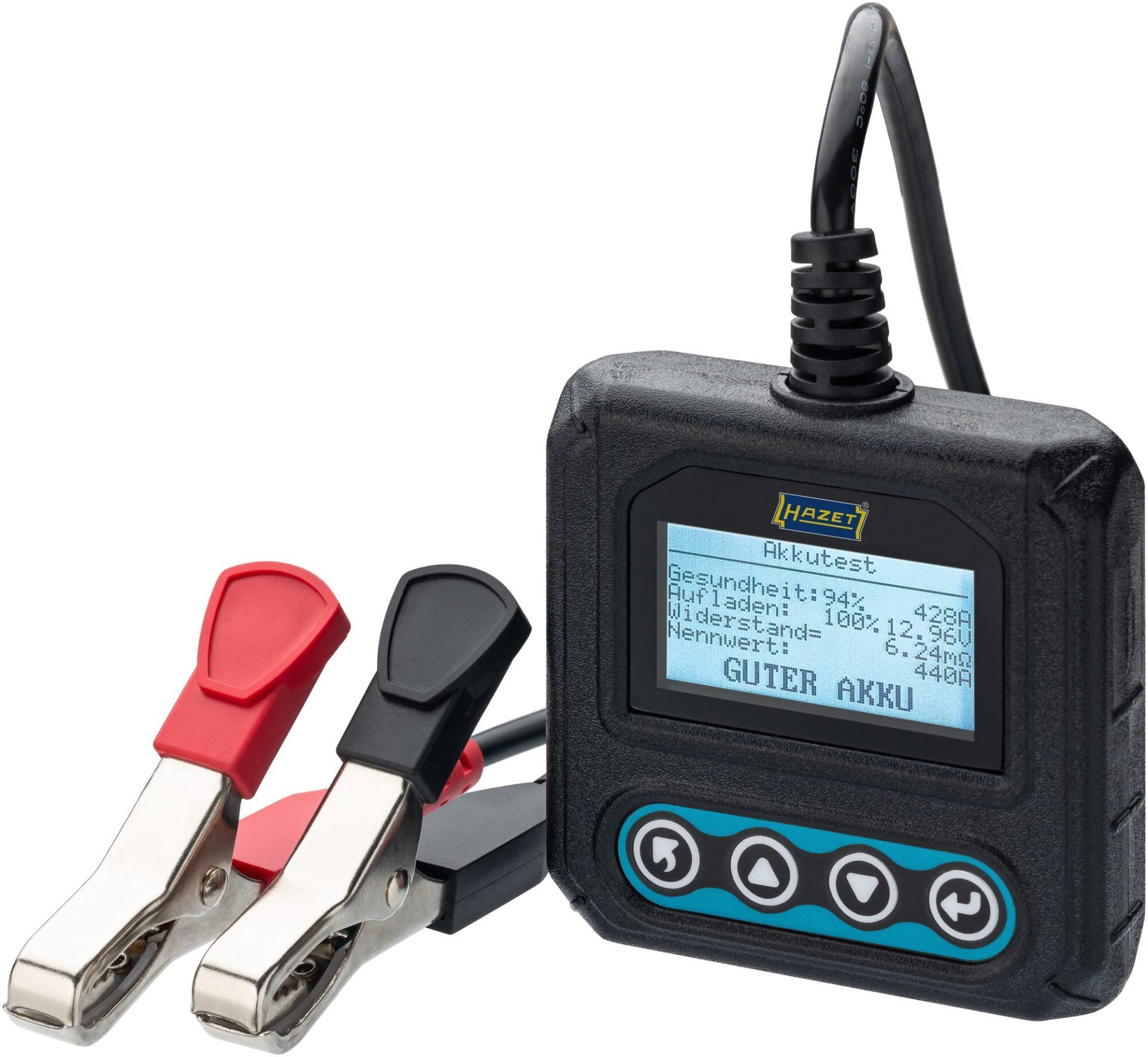 HAZET Batterietester ∙ Mini ∙ Mit QR-Code Funktion 4650-6 Produktbild img1 L