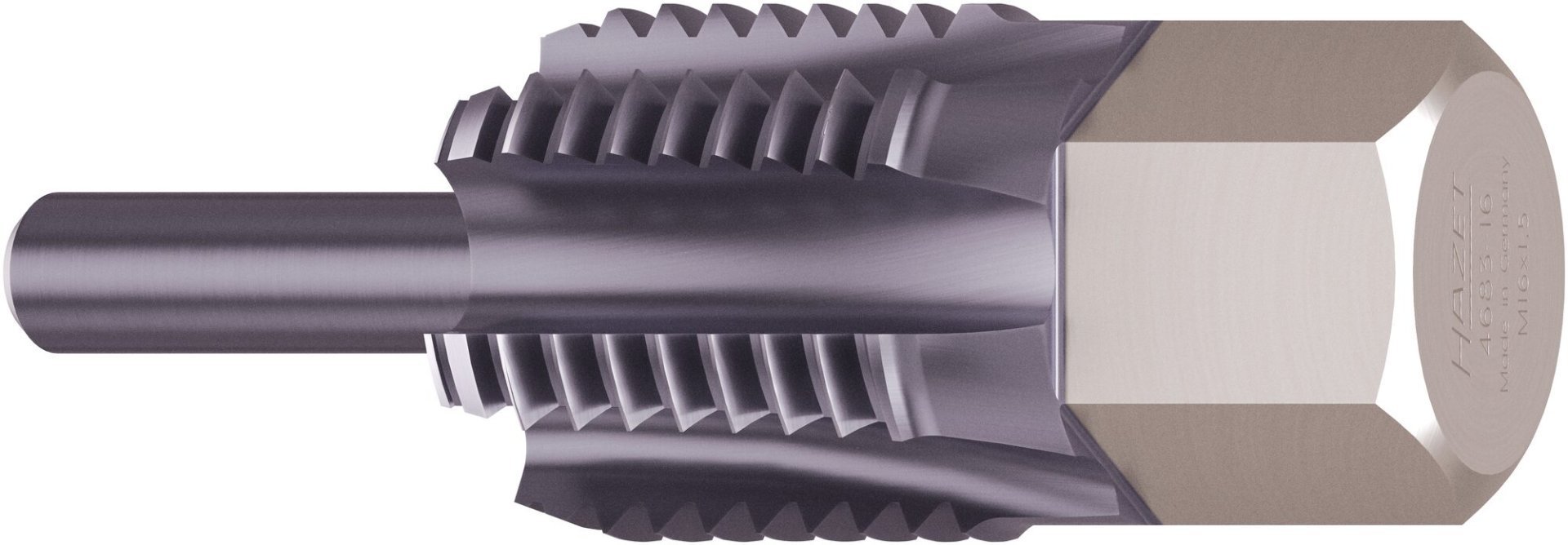 HAZET Gewinde-Nachschneider Abgastemperatur-Sensoren / -Sonden 4683-16 ∙ 13 mm Außen-Sechskant ∙ Länge: 43 mm Produktbild img1 L