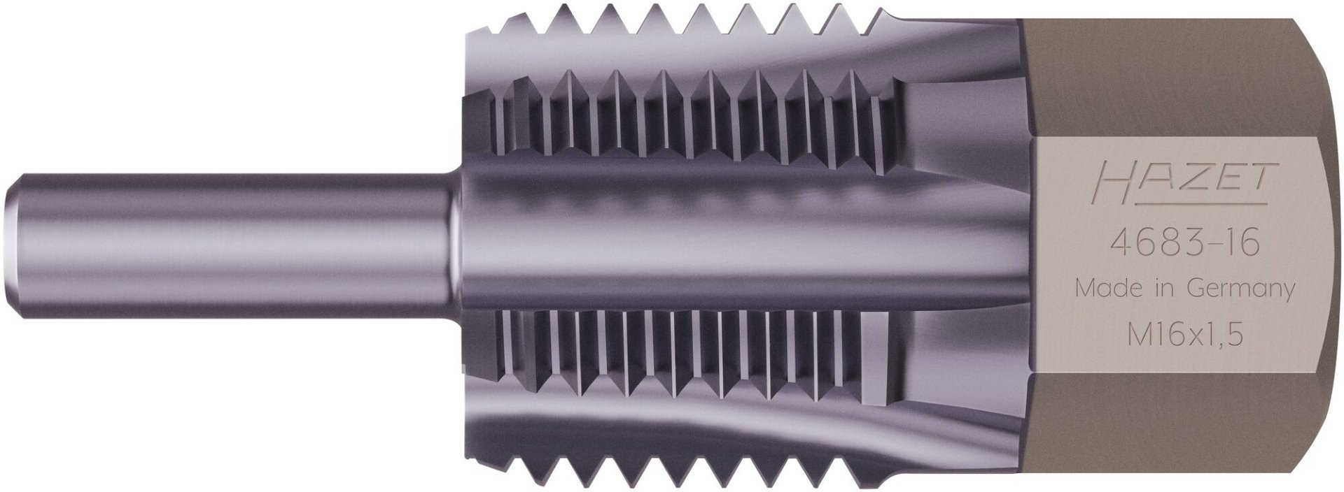 HAZET Gewinde-Nachschneider Abgastemperatur-Sensoren / -Sonden 4683-16 ∙ 13 mm Außen-Sechskant ∙ Länge: 43 mm Produktbild img4 L