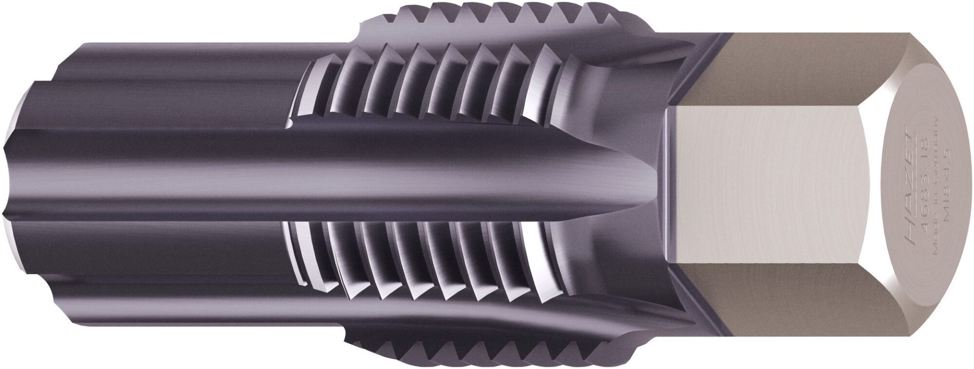 HAZET Gewinde-Nachschneider Abgastemperatur-Sensoren / -Sonden 4683-18 ∙ 13 mm Außen-Sechskant ∙ Länge: 42 mm Produktbild img1 L