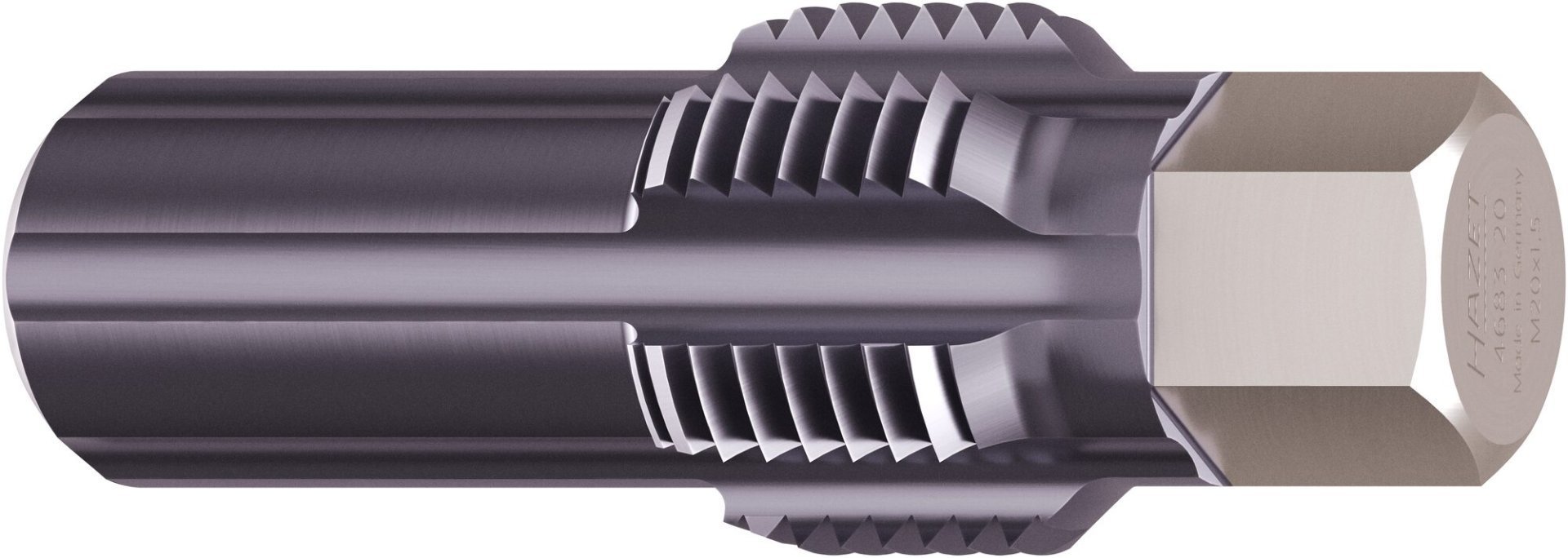 HAZET Gewinde-Nachschneider Abgastemperatur-Sensoren / -Sonden 4683-20 ∙ 13 mm Außen-Sechskant ∙ Länge: 50 mm Produktbild img1 L