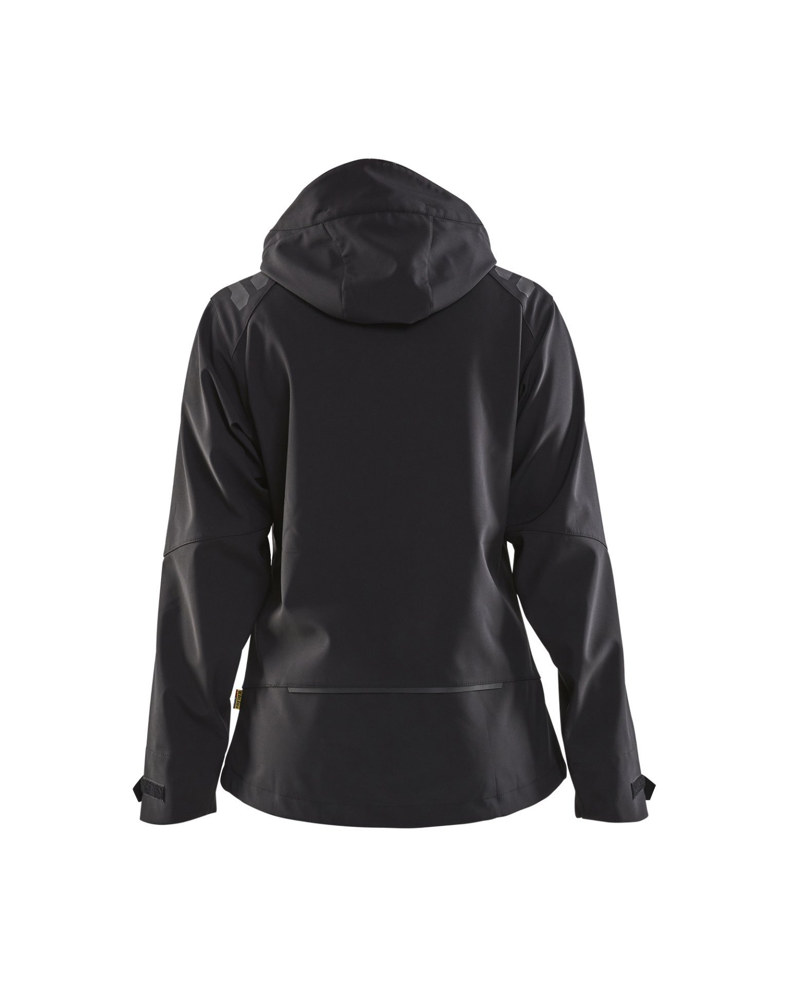 Damen Softshell Jacke Schwarz/Gelb XXXL Produktbild img2 L