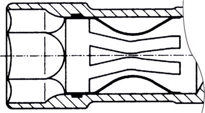 HAZET Zündkerzen Schlüssel 4766 ∙ 3/8 Zoll (10 mm) Vierkant hohl ∙ Außen Sechskant Profil ∙ SW 16 mm ∙ <sup>5</sup>⁄<sub>8</sub>″ Produktbild img6 L