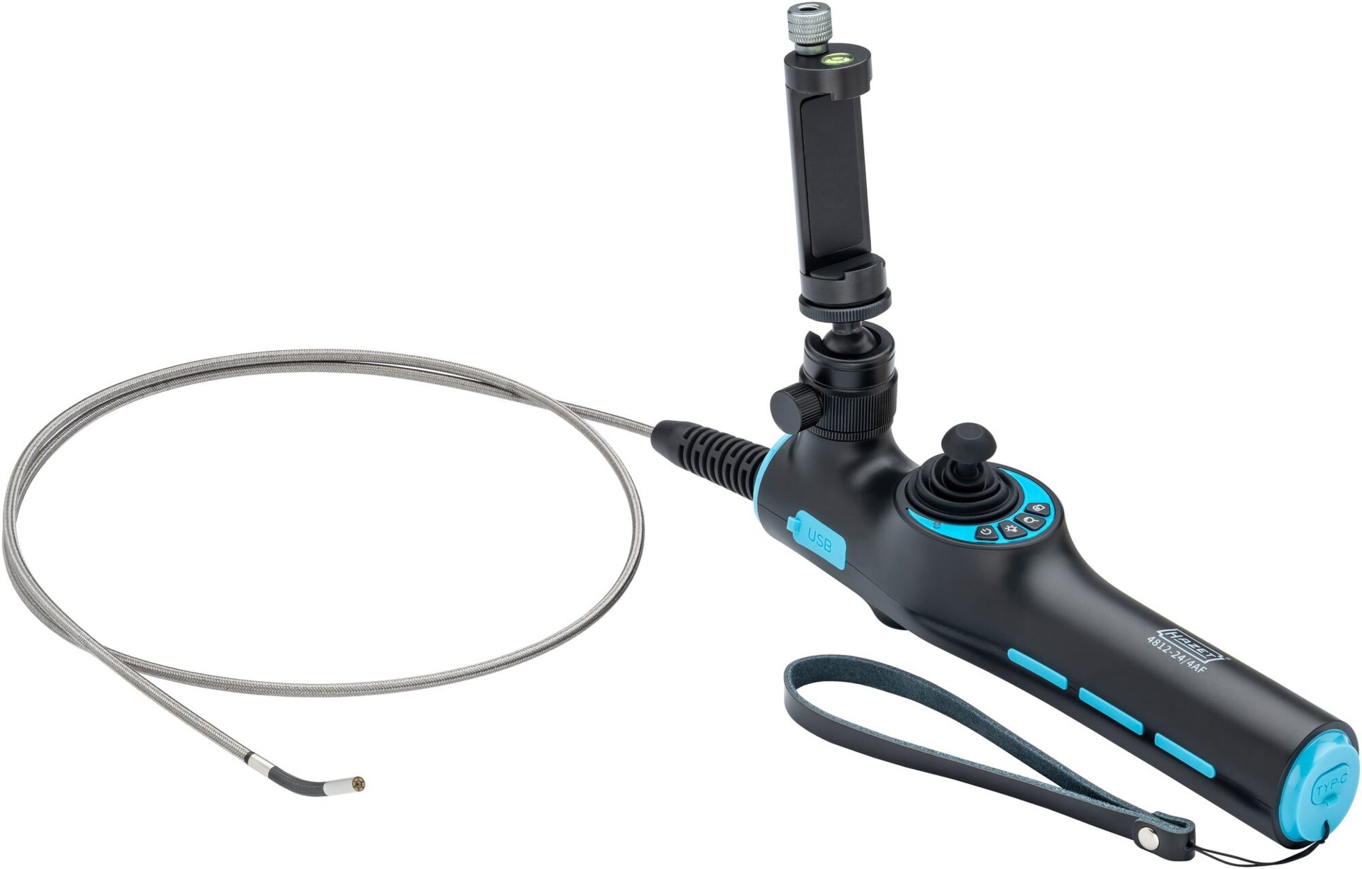 HAZET HD Videoendoskop Satz mit 360° Schwenksonde ⌀ 3,9 mm 4812-24/4AF ∙ 5-teilig Produktbild img1 L