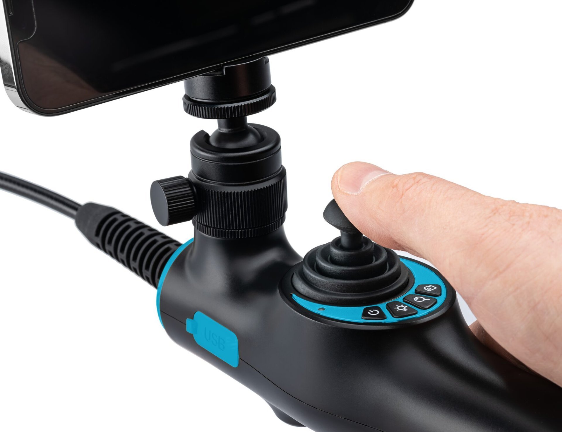 HAZET HD Videoendoskop Satz mit 360° Schwenksonde ⌀ 3,9 mm 4812-24/4AF ∙ 5-teilig Produktbild img6 L