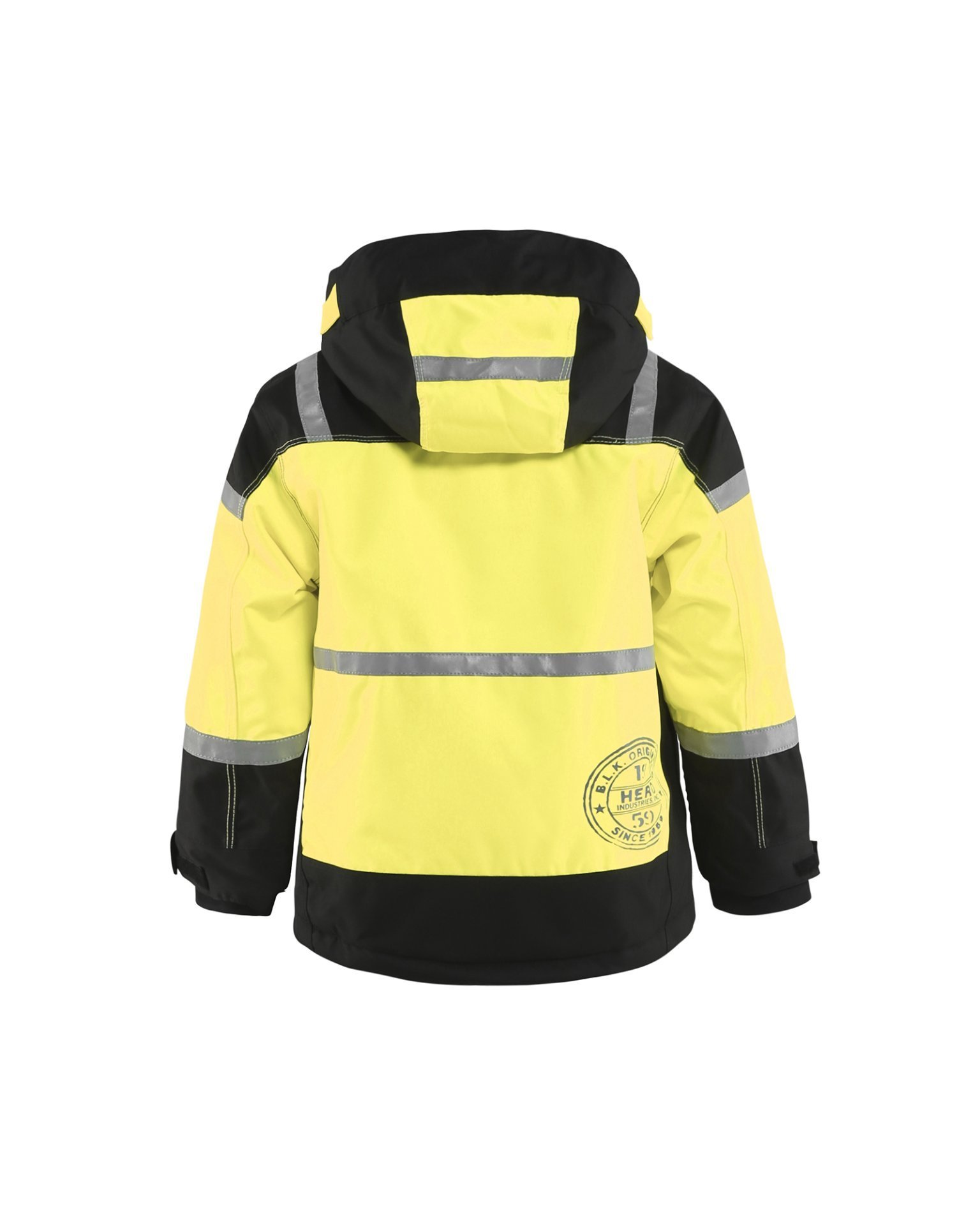 Blakläder Winterjacke Kinder Schwarz/Gelb C140 Produktbild img2 L
