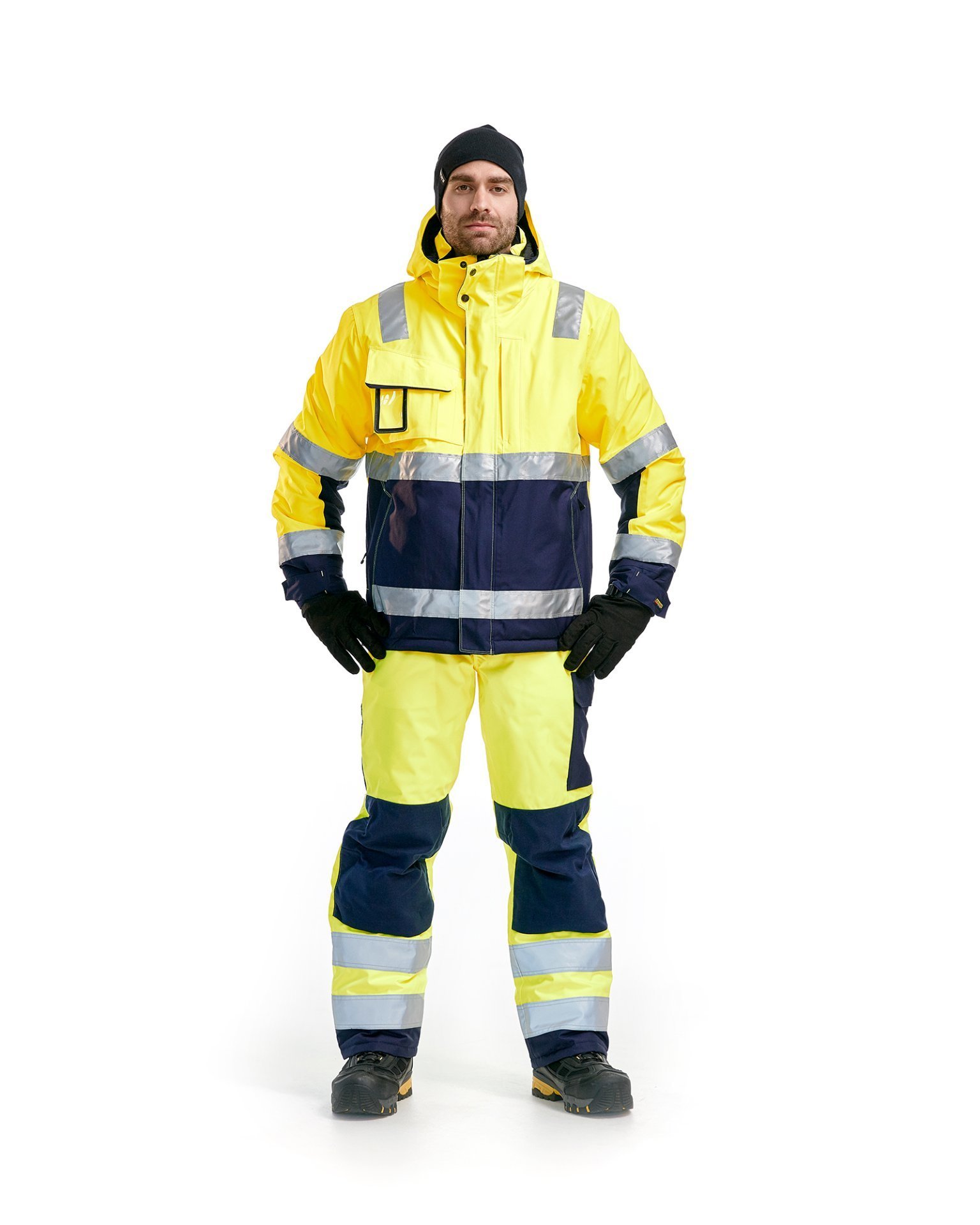 Blakläder High Vis Winterjacke Produktbild img3 L