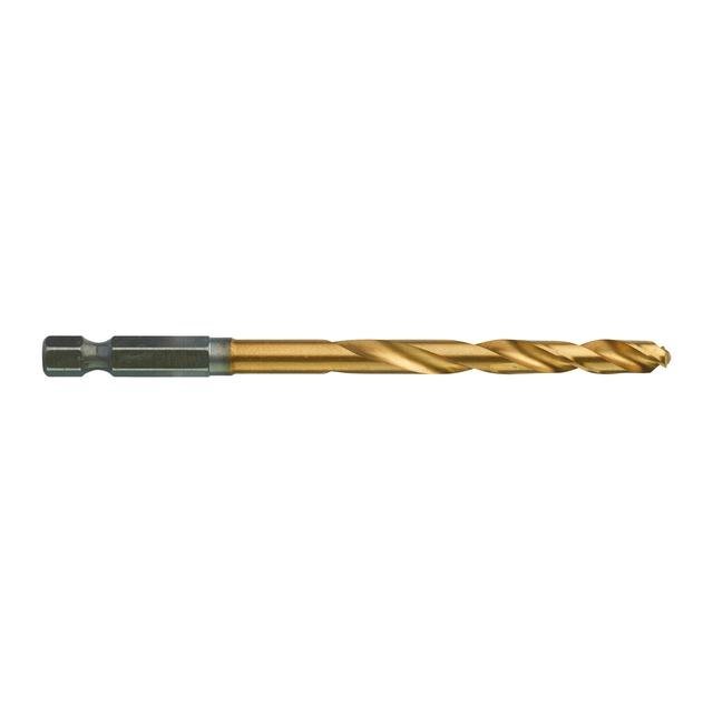 Milwaukee 6,0 x 105 mm SHOCKWAVE Metallbohrer HSS-G RED HEX Titan 1/4" Produktbild img1 L