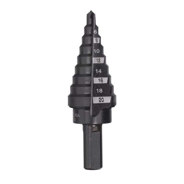 Milwaukee 4 bis 20 mm, 2 mm Stufen Stufenbohrer Produktbild img1 L