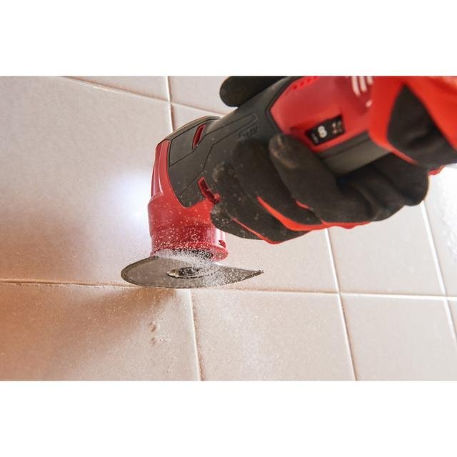 Milwaukee 75 x 25 x 1,2 mm Multitool Starlock Sägeblatt Diamant bestückt zum Entfernen von Fugen Produktbild img2 L