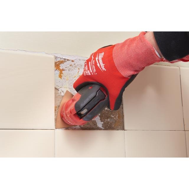 Milwaukee 80 x 80 mm Multitool Starlock HM-Raspel zum Grobschliff von Fliesenkleber, Mörtel und Holz Produktbild img5 L