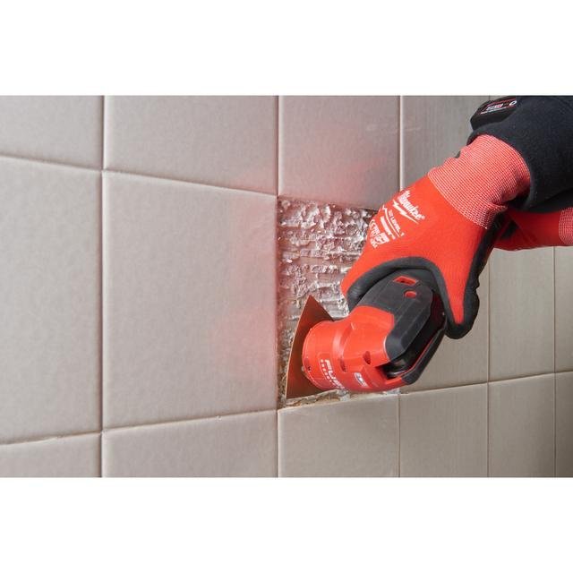 Milwaukee 80 x 80 mm Multitool Starlock HM-Raspel zum Grobschliff von Fliesenkleber, Mörtel und Holz Produktbild img3 L