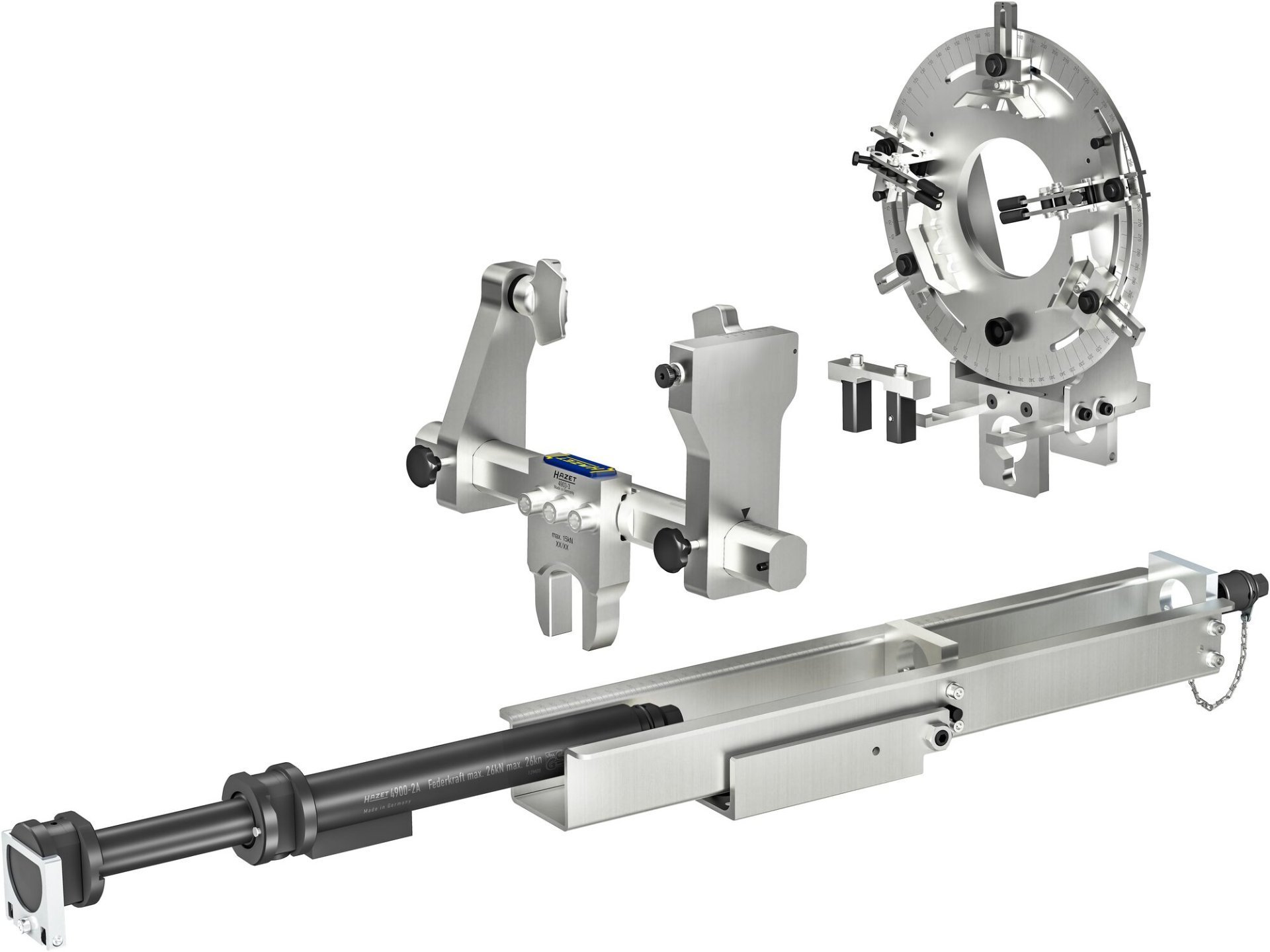HAZET Stationärer Universal Federspanner Satz ∙ 4-teilig 4903/4 ∙ 4-teilig Produktbild img5 L