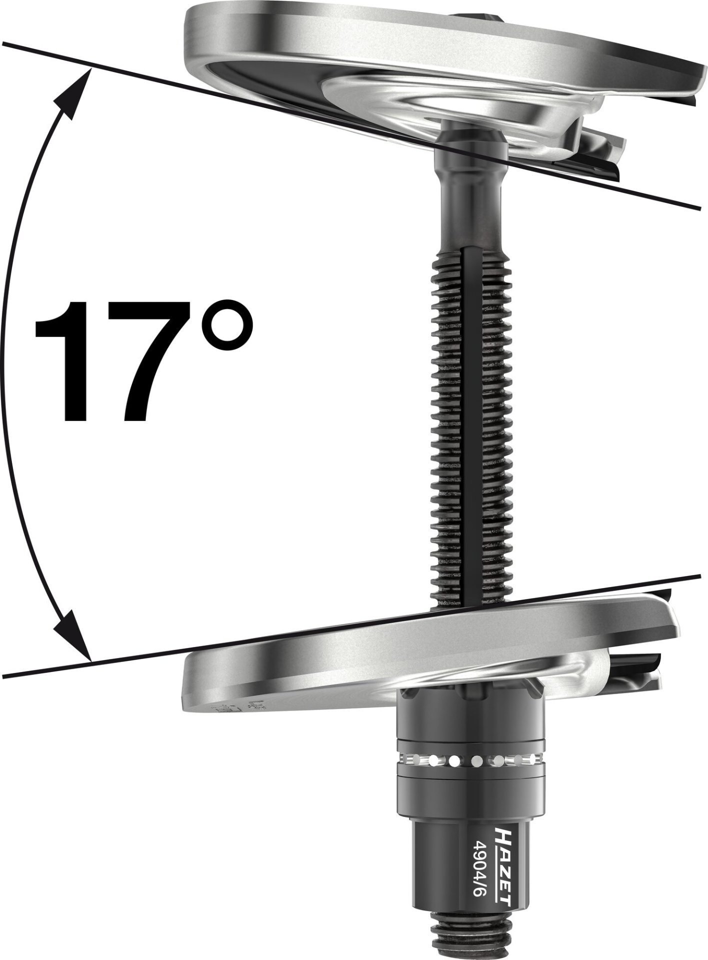 HAZET Universal Innenfederspanner Satz 4904/6 ∙ 6-teilig Produktbild img3 L