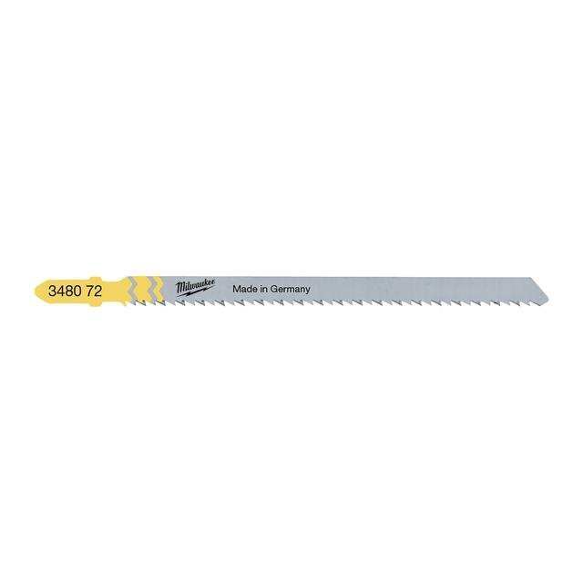 Milwaukee 105 x 2,5 mm, umgekehrte Verzahnung Stichsägeblatt Holz/Furnier Produktbild img1 L
