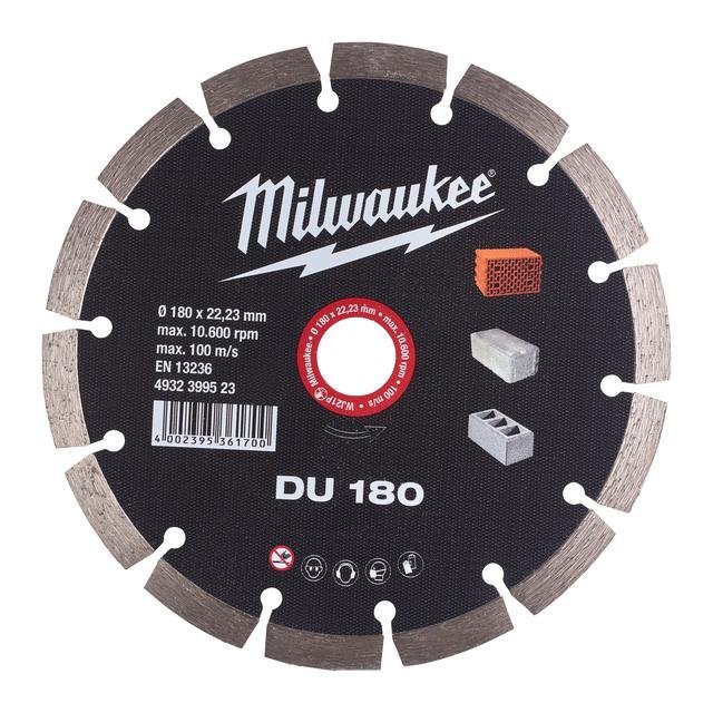Milwaukee Universal Diamanttrennscheibe DU 180 mm Produktbild img1 L
