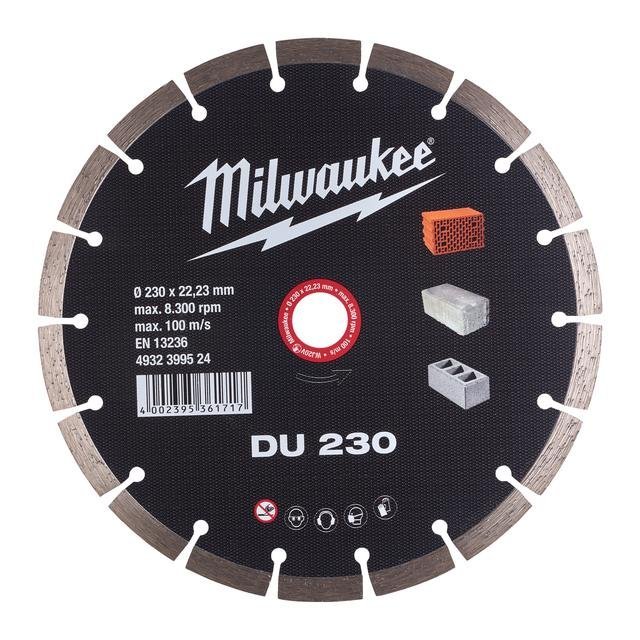 Milwaukee Universal Diamanttrennscheibe DU 230 mm Produktbild img1 L