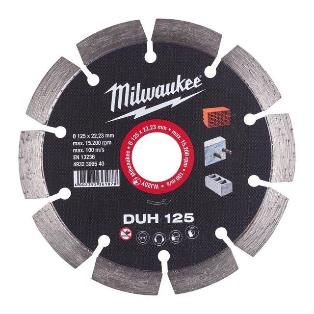 Milwaukee für harte Materialien Diamanttrennscheibe DUH 125 mm Produktbild img1 L
