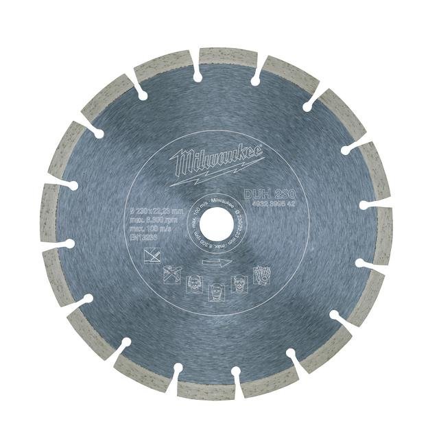 Milwaukee für harte Materialien Diamanttrennscheibe DUH 230 mm Produktbild img1 L
