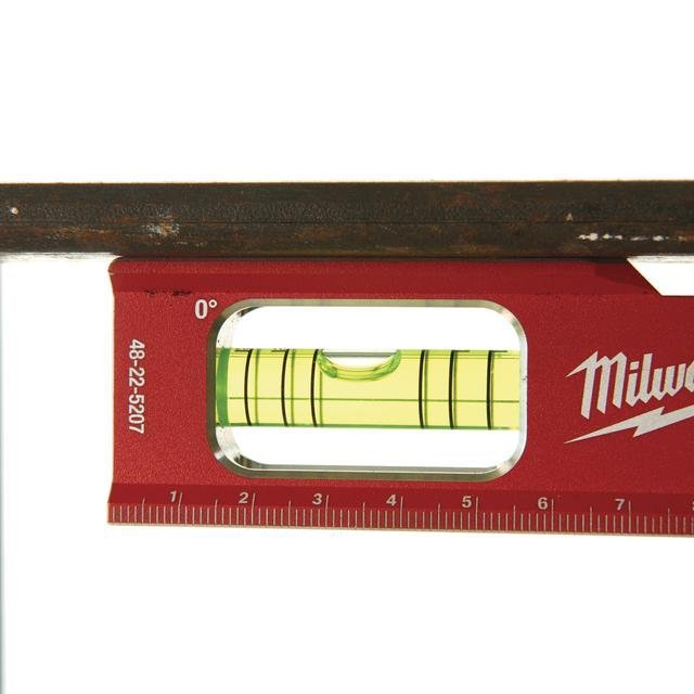 Milwaukee 17 cm lang magnetisch Wasserwaage Torpedo kompakt 45° Produktbild img5 L