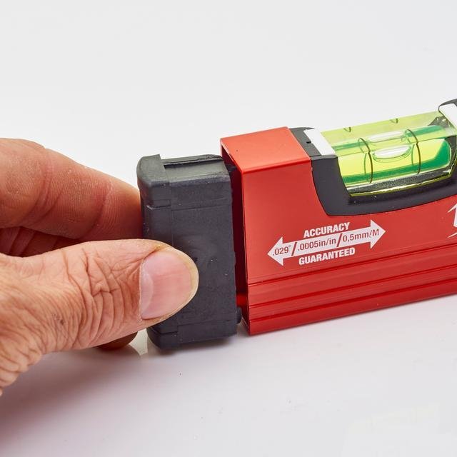 Milwaukee 10 cm lang Wasserwaage Minibox Produktbild img4 L