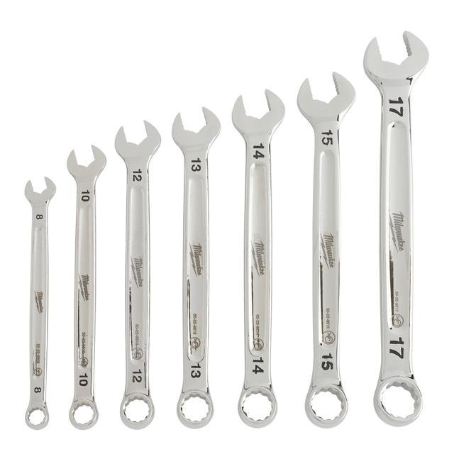 Milwaukee 7-teilig metrisch MAX BITE Ringmaulschlüsselsatz Produktbild img3 L