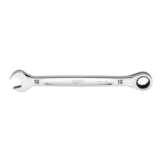 Milwaukee 19 mm MAX BITE Ratschen-Ringmaulschlüssel Produktbild img1 L