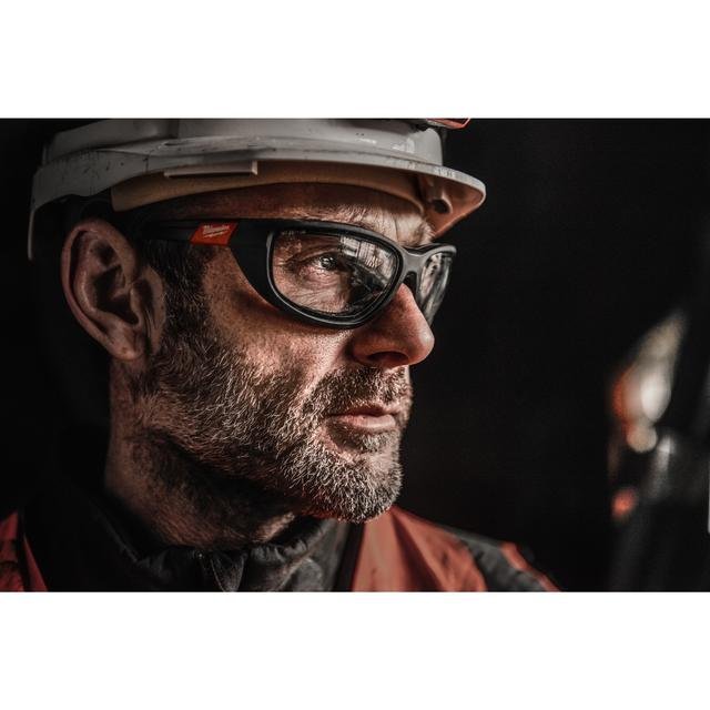 klar, mit abnehmbarer Schaumstoffauflage Premium Schutzbrille Produktbild img5 L
