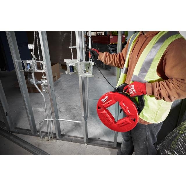 Milwaukee 15 m, nicht leitend mit Abrollgehäuse Polyester-Kabeleinziehspirale Produktbild img3 L