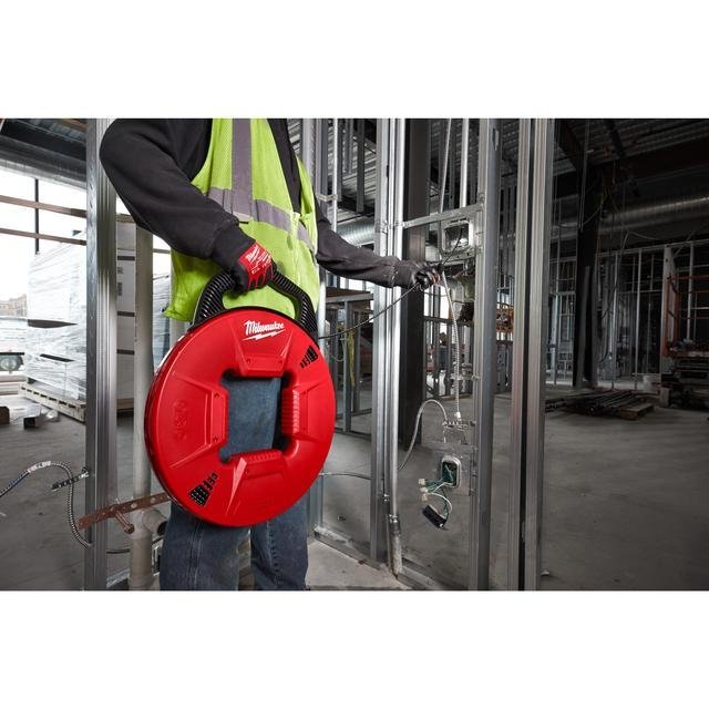 Milwaukee 30 m, nicht leitend mit Abrollgehäuse Polyester-Kabeleinziehspirale Produktbild img3 L
