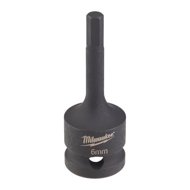 Milwaukee Hex 6 / 67 mm SHOCKWAVE Kraft-Biteinsatz 1/2" Produktbild img1 L