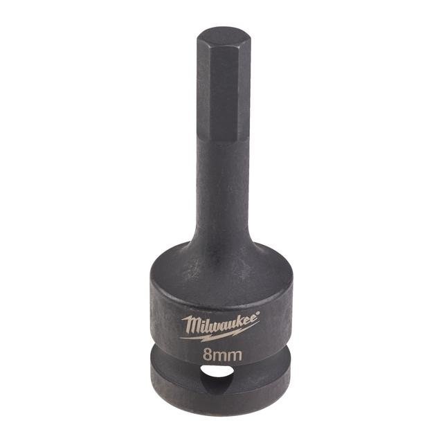 Milwaukee Hex 8 / 67 mm SHOCKWAVE Kraft-Biteinsatz 1/2" Produktbild img1 L