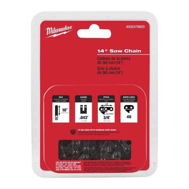 Milwaukee Sägekette 35 cm/14" für M18 FCHS35 Sägekette 35 cm / 14" für M18 FCHS35 Produktbild img2 L