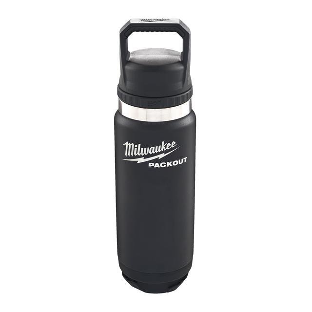 Milwaukee 700 ml mit Schraubdeckel, schwarz PACKOUT Isolierflasche Produktbild img3 L