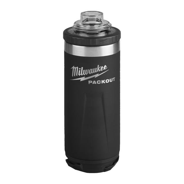 Milwaukee 700 ml mit Schraubdeckel, schwarz PACKOUT Isolierflasche Produktbild img4 L