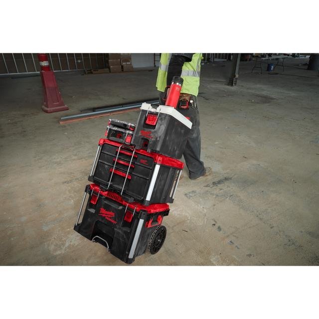 Milwaukee 530 ml mit Trinkdeckel, rot PACKOUT Isolierbecher mit Griff Produktbild img3 L