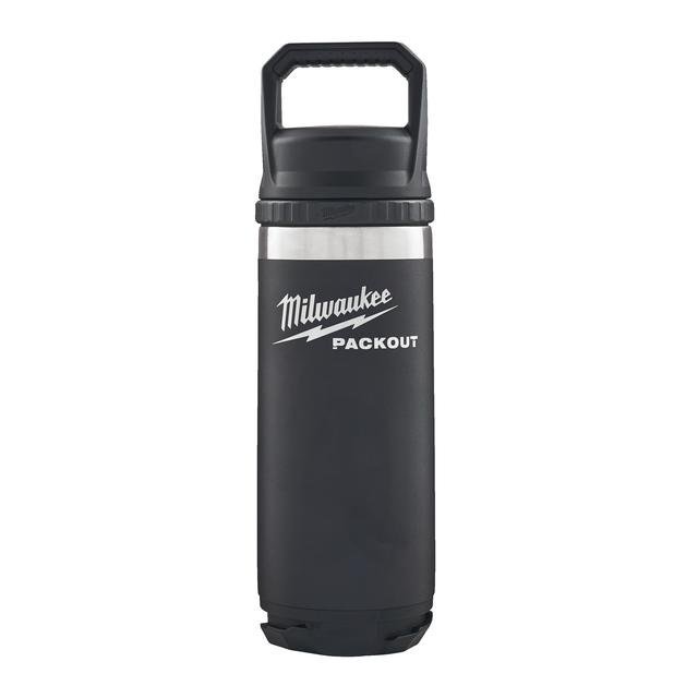 530 ml mit Schraubdeckel, schwarz ﻿PACKOUT Isolierflasche Produktbild img2 L