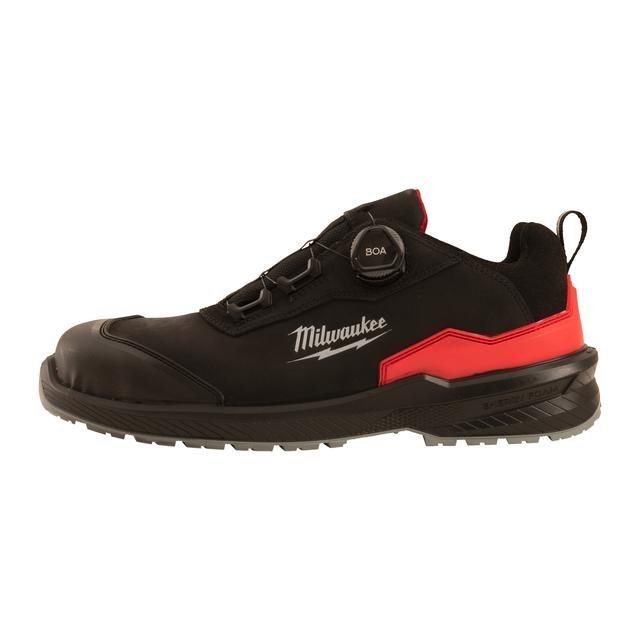 Größe 43 FLEXTRED S3S Sicherheits-Halbschuh BOA Leder schwarz Produktbild img4 L