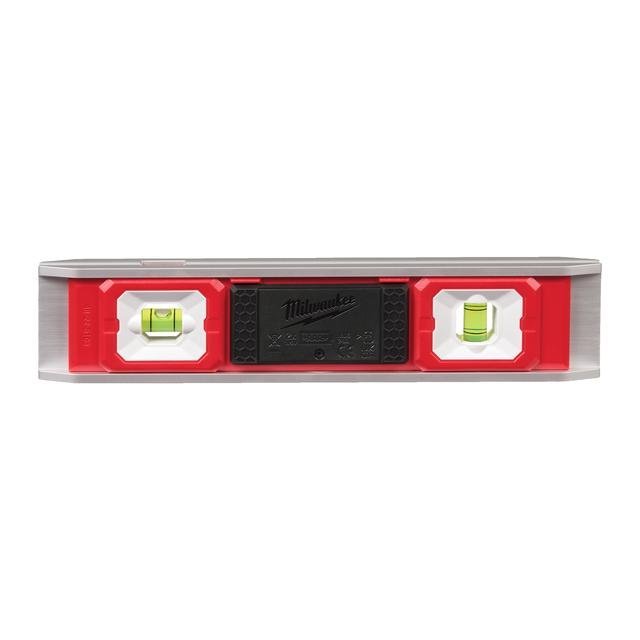 Milwaukee 23 cm lang magnetisch Wasserwaage Torpedo LED Produktbild img2 L