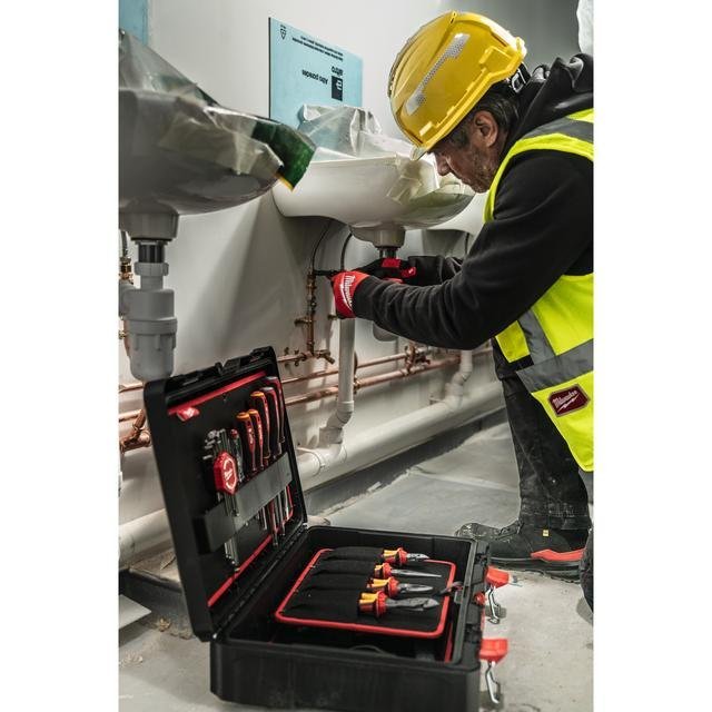 Milwaukee silber, 5-teilig BOLT Hi-Vis Aufkleber-Set Produktbild img1 L