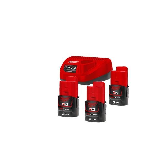 Milwaukee 12V Starterset M12NRG-303 Produktbild img1 L